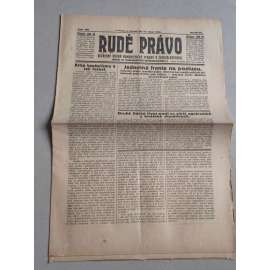 Rudé právo (12.8.1926) Ročník VII. - 1. republika, staré noviny