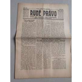 Rudé právo (15.8.1926) Ročník VII. - 1. republika, staré noviny