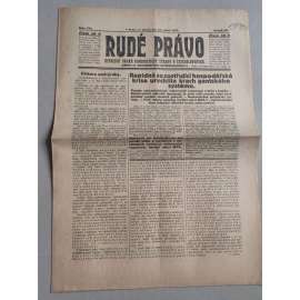 Rudé právo (18.8.1926) Ročník VII. - 1. republika, staré noviny