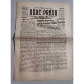 Rudé právo (19.8.1926) Ročník VII. - 1. republika, staré noviny