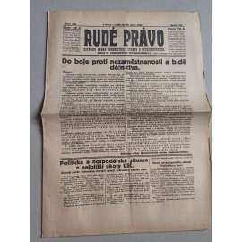 Rudé právo (22.8.1926) Ročník VII. - 1. republika, staré noviny