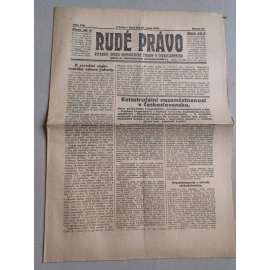 Rudé právo (24.8.1926) Ročník VII. - 1. republika, staré noviny