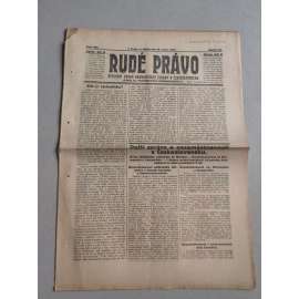 Rudé právo (25.8.1926) Ročník VII. - 1. republika, staré noviny