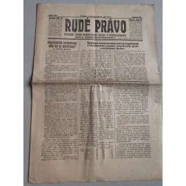 Rudé právo (30.9.1926) Ročník VII. - 1. republika, staré noviny