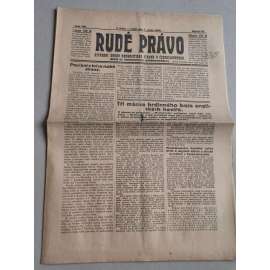 Rudé právo (1.8.1926) Ročník VII. - 1. republika, staré noviny