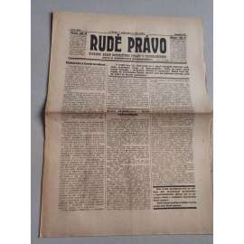 Rudé právo (7.9.1926) Ročník VII. - 1. republika, staré noviny