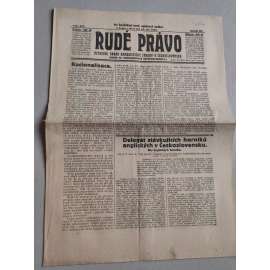 Rudé právo (14.9.1926) Ročník VII. - 1. republika, staré noviny