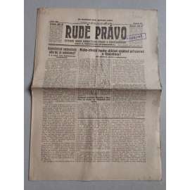 Rudé právo (29.9.1926) Ročník VII. - 1. republika, staré noviny