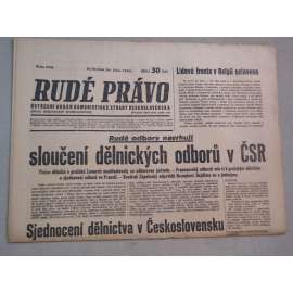 Rudé právo (24.10.1935) - 1. republika, staré noviny