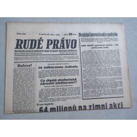 Rudé právo (25.10.1935) - 1. republika, staré noviny