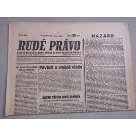 Rudé právo (26.10.1935) - 1. republika, staré noviny