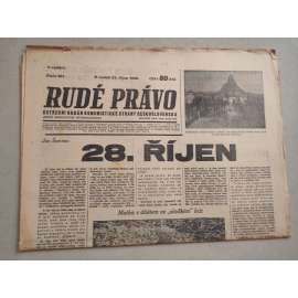 Rudé právo (27.10.1935) - 1. republika, staré noviny