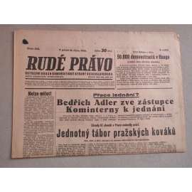 Rudé právo (18.10.1935) - 1. republika, staré noviny