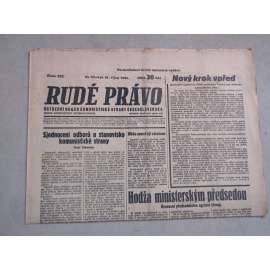 Rudé právo (31.10.1935) - 1. republika, staré noviny