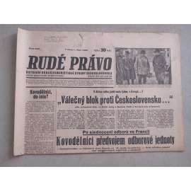 Rudé právo (1.10.1935) - 1. republika, staré noviny