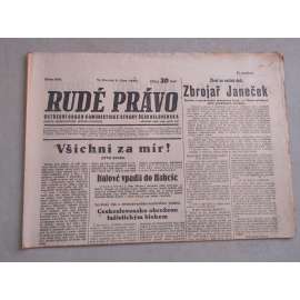 Rudé právo (3.10.1935) - 1. republika, staré noviny