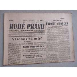 Rudé právo (3.10.1935) - 1. republika, staré noviny