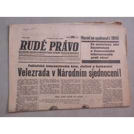 Rudé právo (6.10.1935) - 1. republika, staré noviny