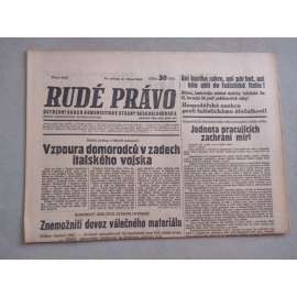 Rudé právo (9.10.1935) - 1. republika, staré noviny