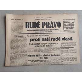 Rudé právo (11.9.1929; ročník X.) - 1. republika, staré noviny