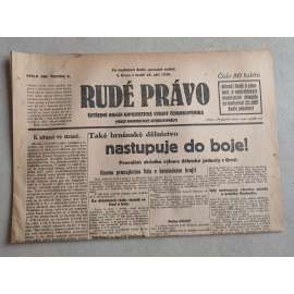 Rudé právo (15.9.1929; ročník X.) - 1. republika, staré noviny