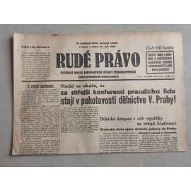 Rudé právo (21.9.1929; ročník X.) - 1. republika, staré noviny