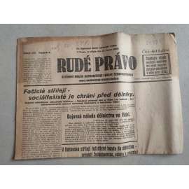 Rudé právo (21.8.1929; ročník X.) - 1. republika, staré noviny