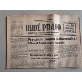 Rudé právo (23.8.1929; ročník X.) - 1. republika, staré noviny