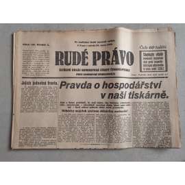 Rudé právo (24.8.1929; ročník X.) - 1. republika, staré noviny