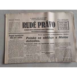 Rudé právo (29.8.1929; ročník X.) - 1. republika, staré noviny