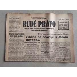 Rudé právo (29.8.1929; ročník X.) - 1. republika, staré noviny