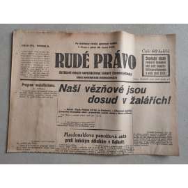 Rudé právo (30.8.1929; ročník X.) - 1. republika, staré noviny