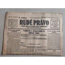 Rudé právo (2.7.1929; ročník X.) - 1. republika, staré noviny