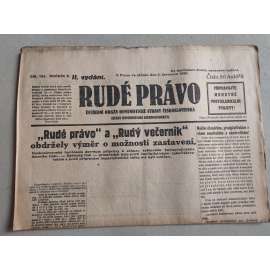 Rudé právo (3.7.1929; ročník X.) - 1. republika, staré noviny