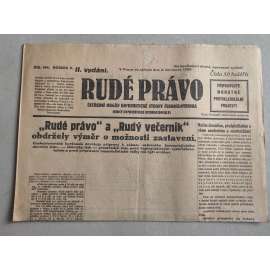 Rudé právo (3.7.1929; ročník X.) - 1. republika, staré noviny