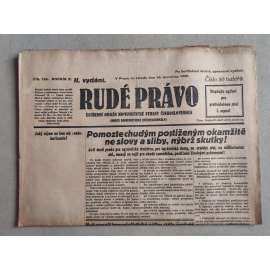 Rudé právo (10.7.1929; ročník X.) - 1. republika, staré noviny