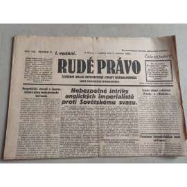 Rudé právo (1.7.1929; ročník X.) - 1. republika, staré noviny