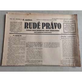 Rudé právo (5.7.1929; ročník X.) - 1. republika, staré noviny