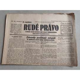 Rudé právo (6.7.1929; ročník X.) - 1. republika, staré noviny