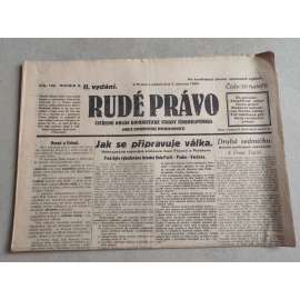 Rudé právo (7.6.1929; ročník X.) - 1. republika, staré noviny