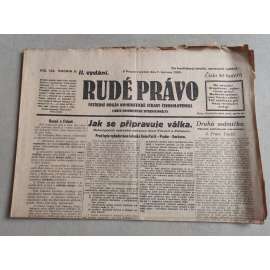 Rudé právo (7.6.1929; ročník X.) - 1. republika, staré noviny