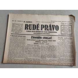 Rudé právo (8.6.1929; ročník X.) - 1. republika, staré noviny