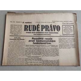 Rudé právo (11.6.1929; ročník X.) - 1. republika, staré noviny