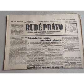 Rudé právo (19.6.1929; ročník X.) - 1. republika, staré noviny