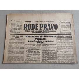 Rudé právo (22.6.1929; ročník X.) - 1. republika, staré noviny