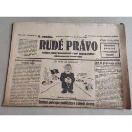 Rudé právo (23.6.1929; ročník X.) - 1. republika, staré noviny