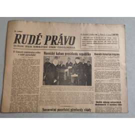 Rudé právo (3.1.1946) - staré noviny