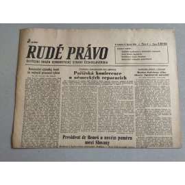 Rudé právo (5.1.1946) - staré noviny