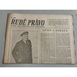 Rudé právo (20.1.1946) - staré noviny