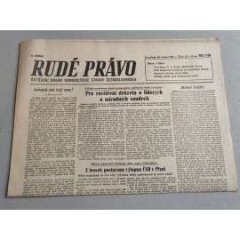 Rudé právo (30.1.1946) - staré noviny